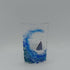 Fused Glass Boat and Wave Tealight