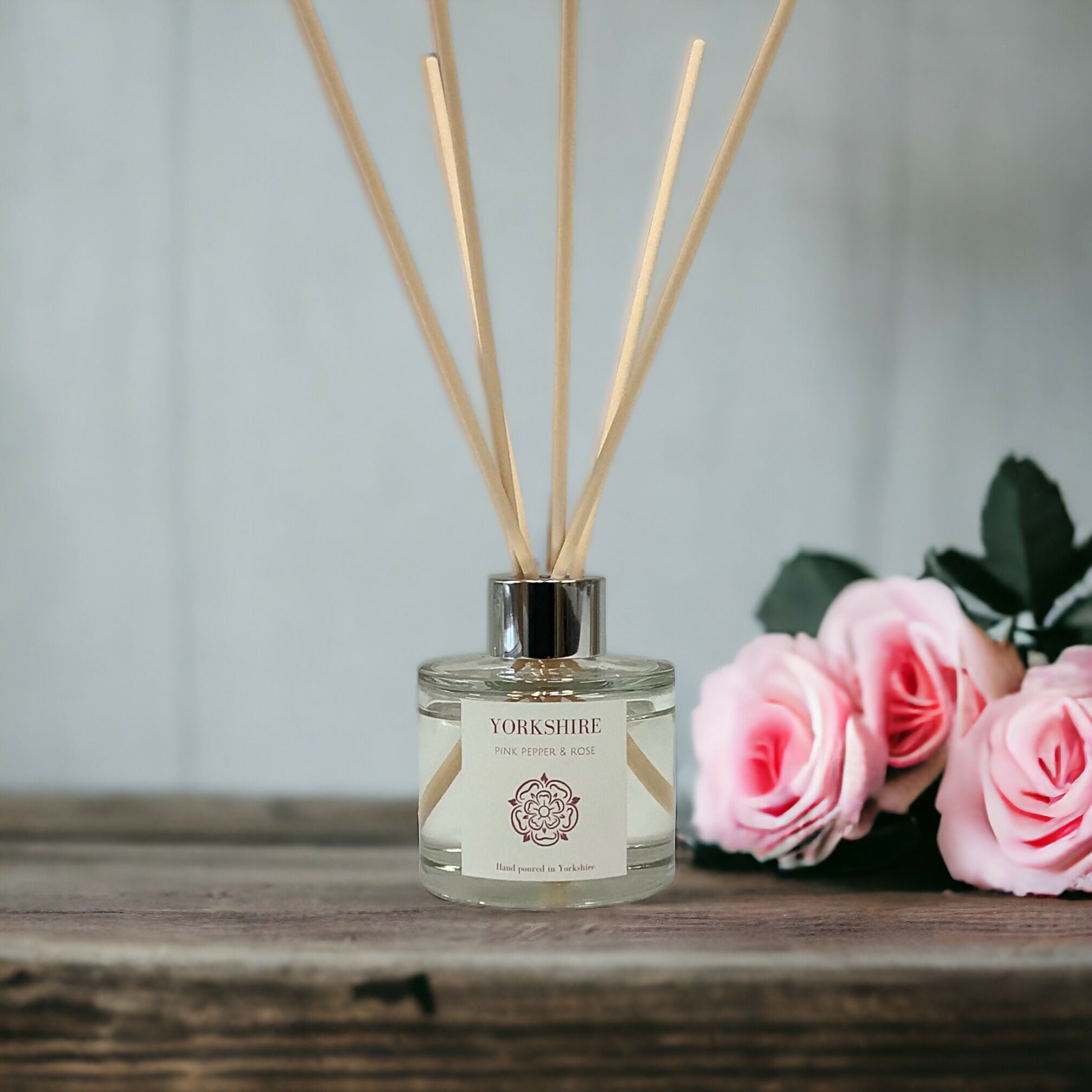 Yorkshire - Pink Pepper and Rose Reed Diffuser - 100ml