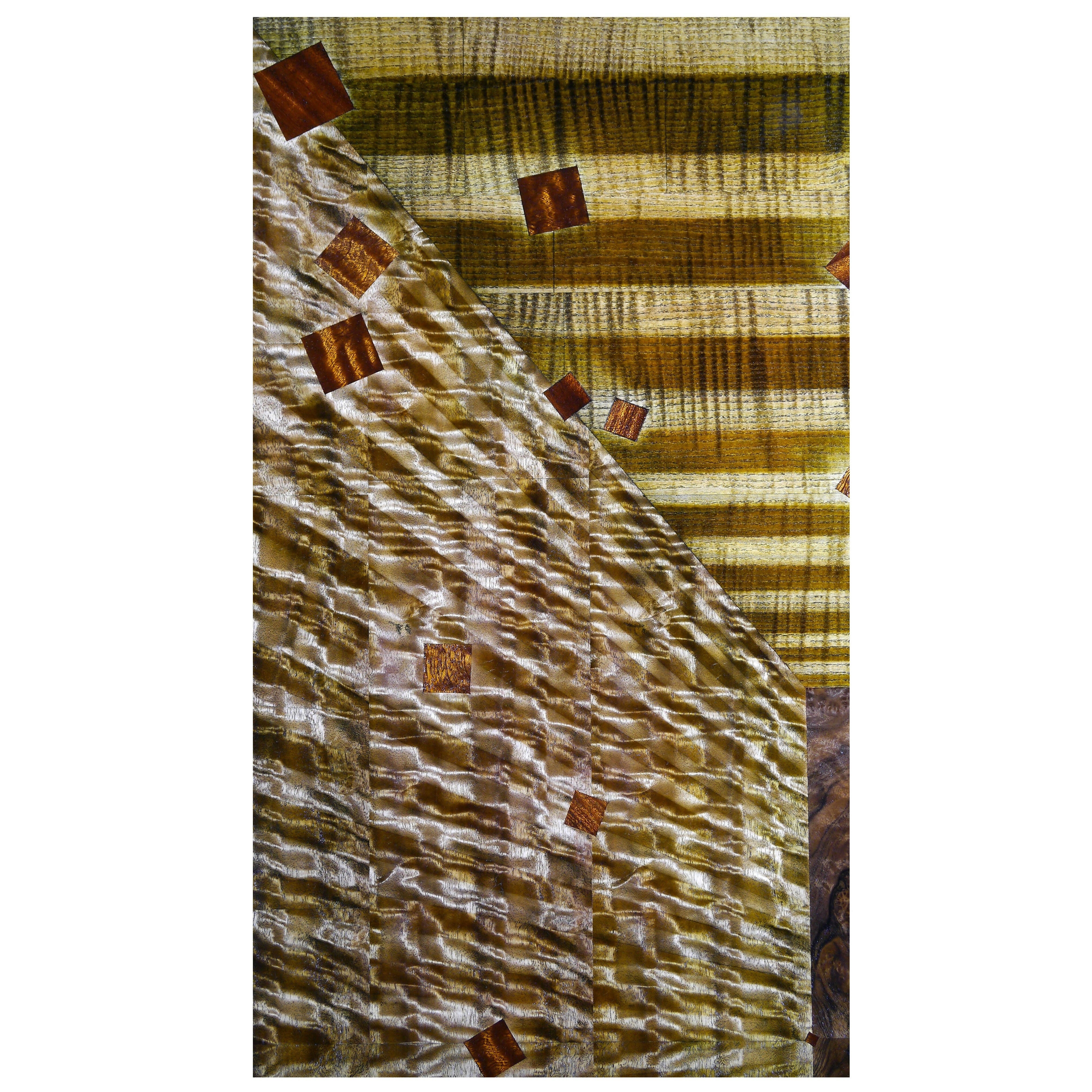 Innerysm: Breath — Original Artwork (Marquetry on Panel) by Elementa Laudis