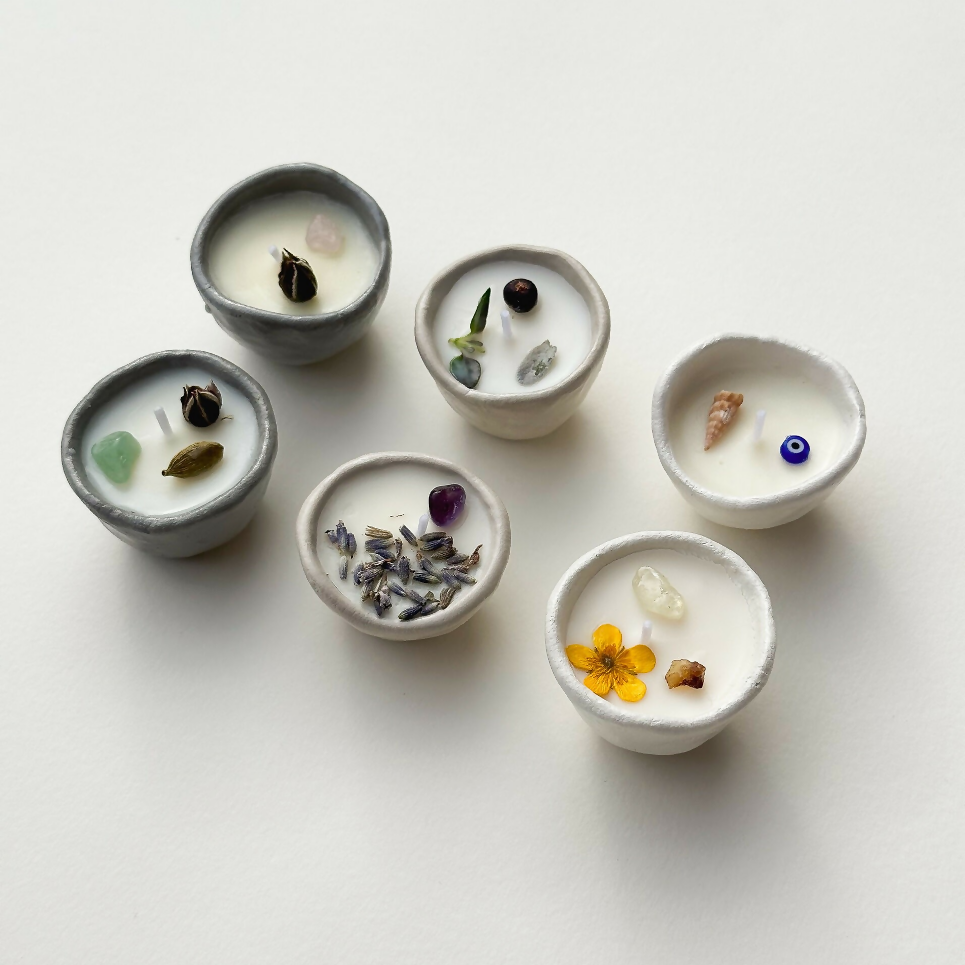 Aromatherapy Candle Pinch Pot Core Collection Gift Box Set