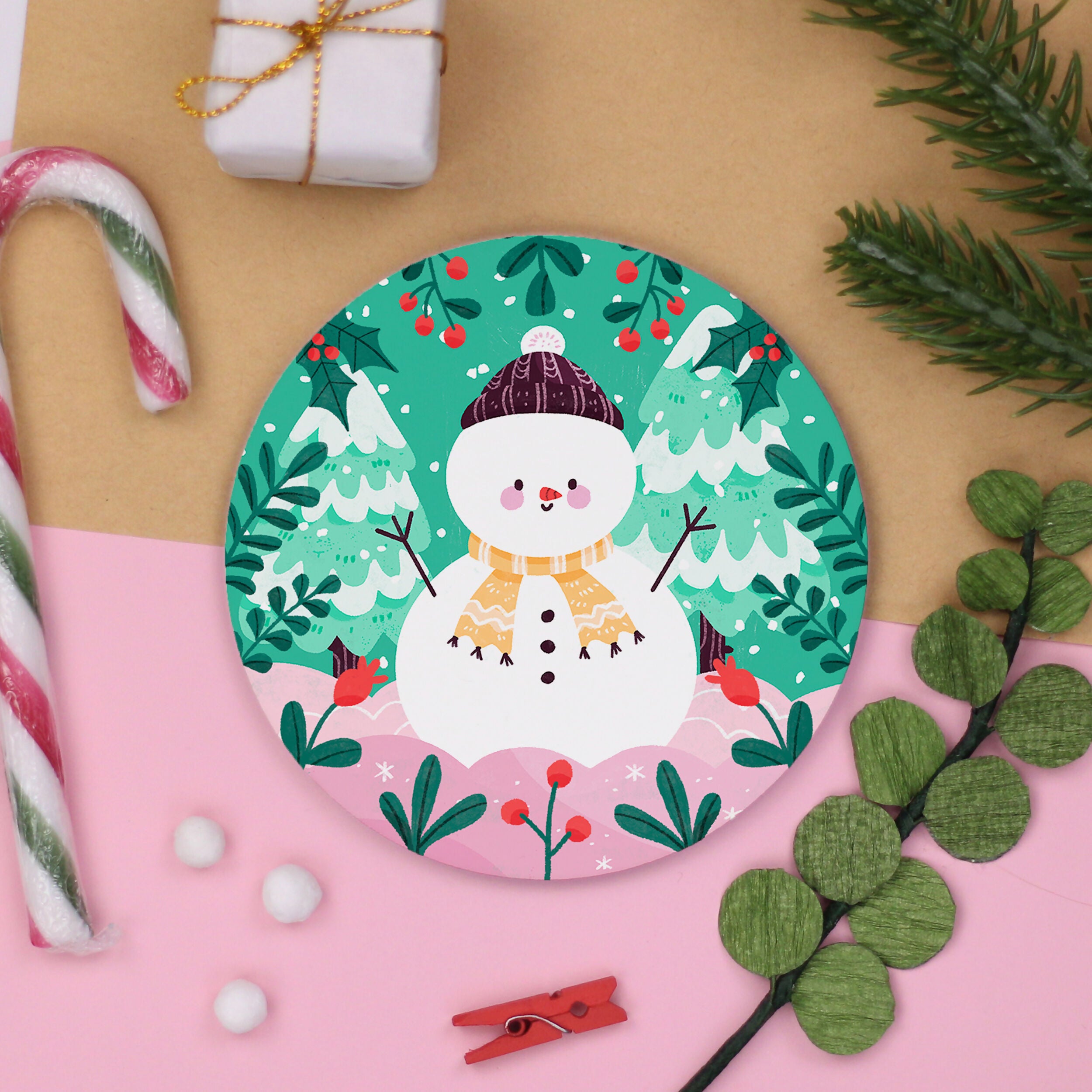 Snowman Coaster