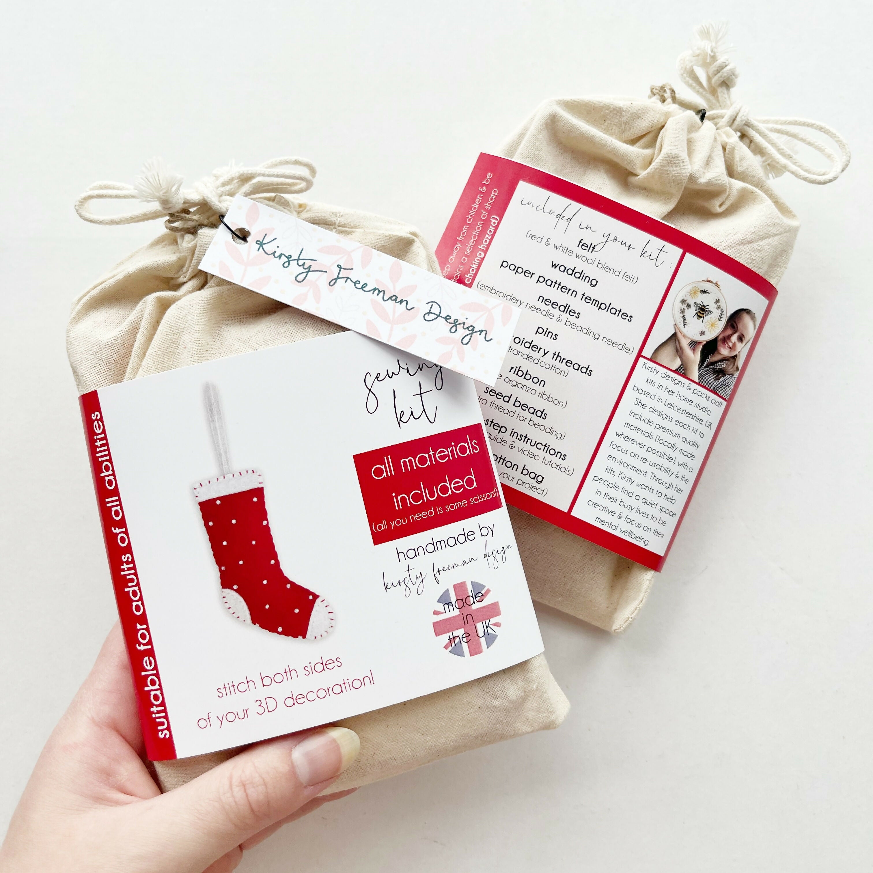 Mini Stocking Sewing Kit