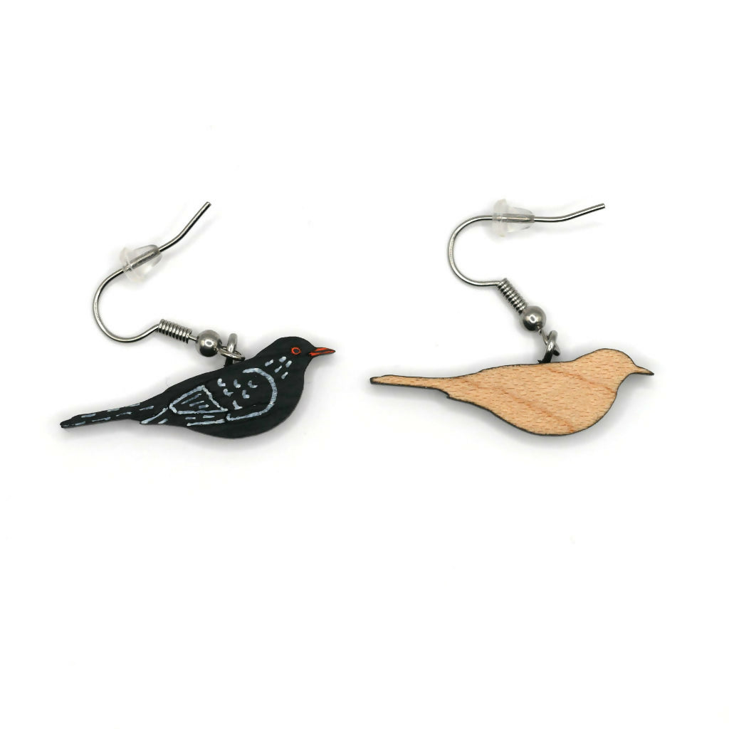 Blackbird Dangle Earrings