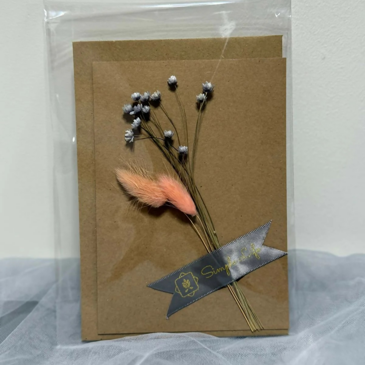 Preserved Flower Greeting Card