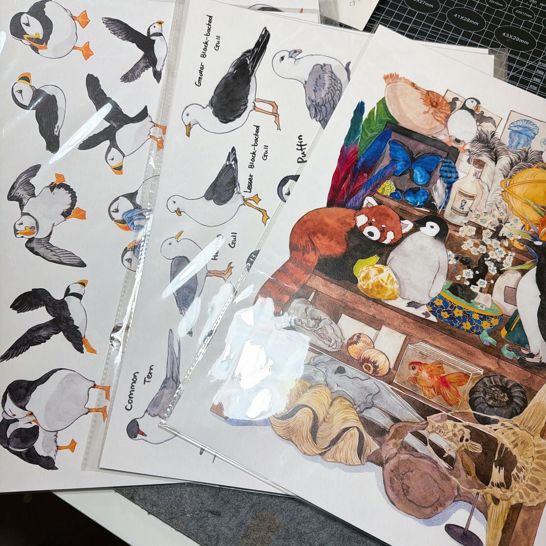 A3 Watercolor Prints