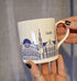 Leeds Skyline English Bone China Mug