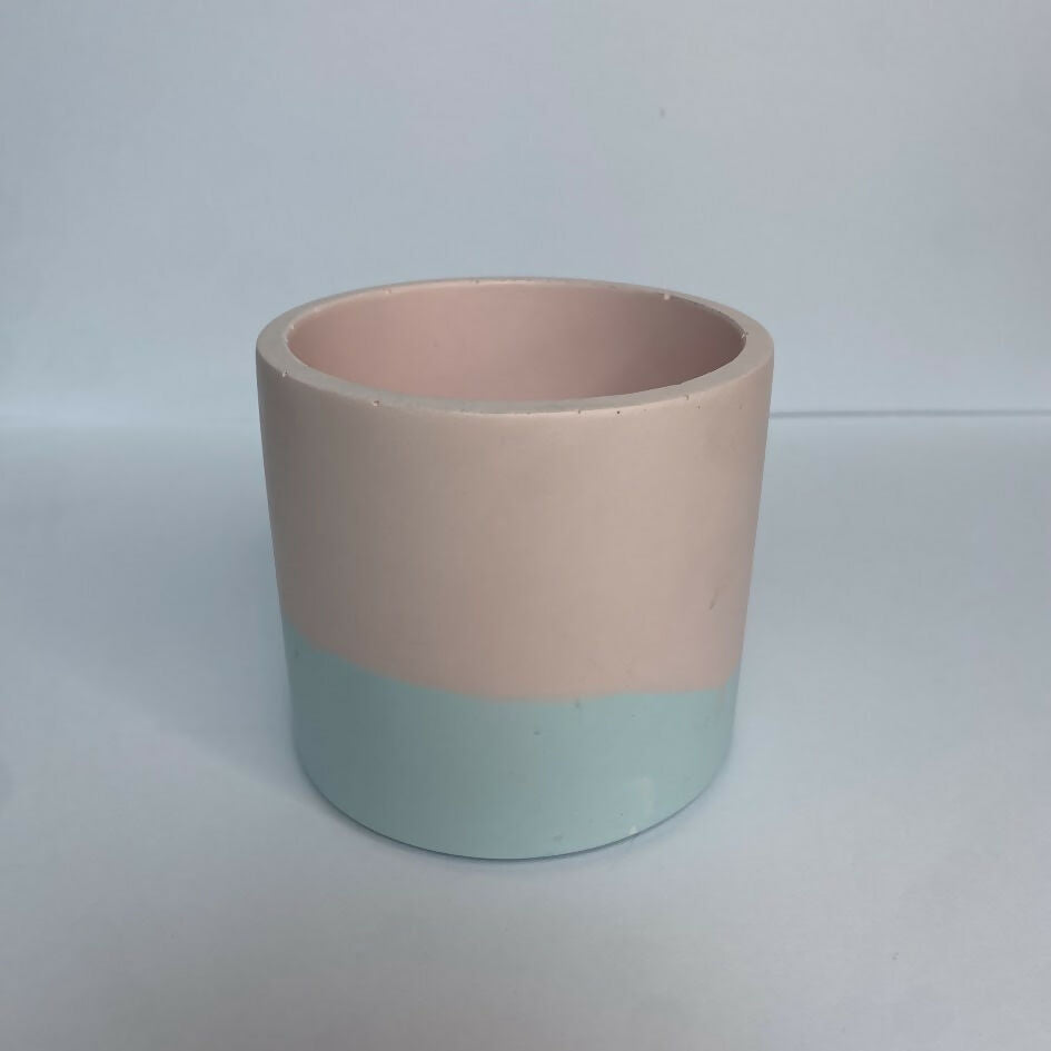 Small Handmade Jesmonite Planter / Pot