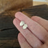 Handmade Silver Acorn Studs