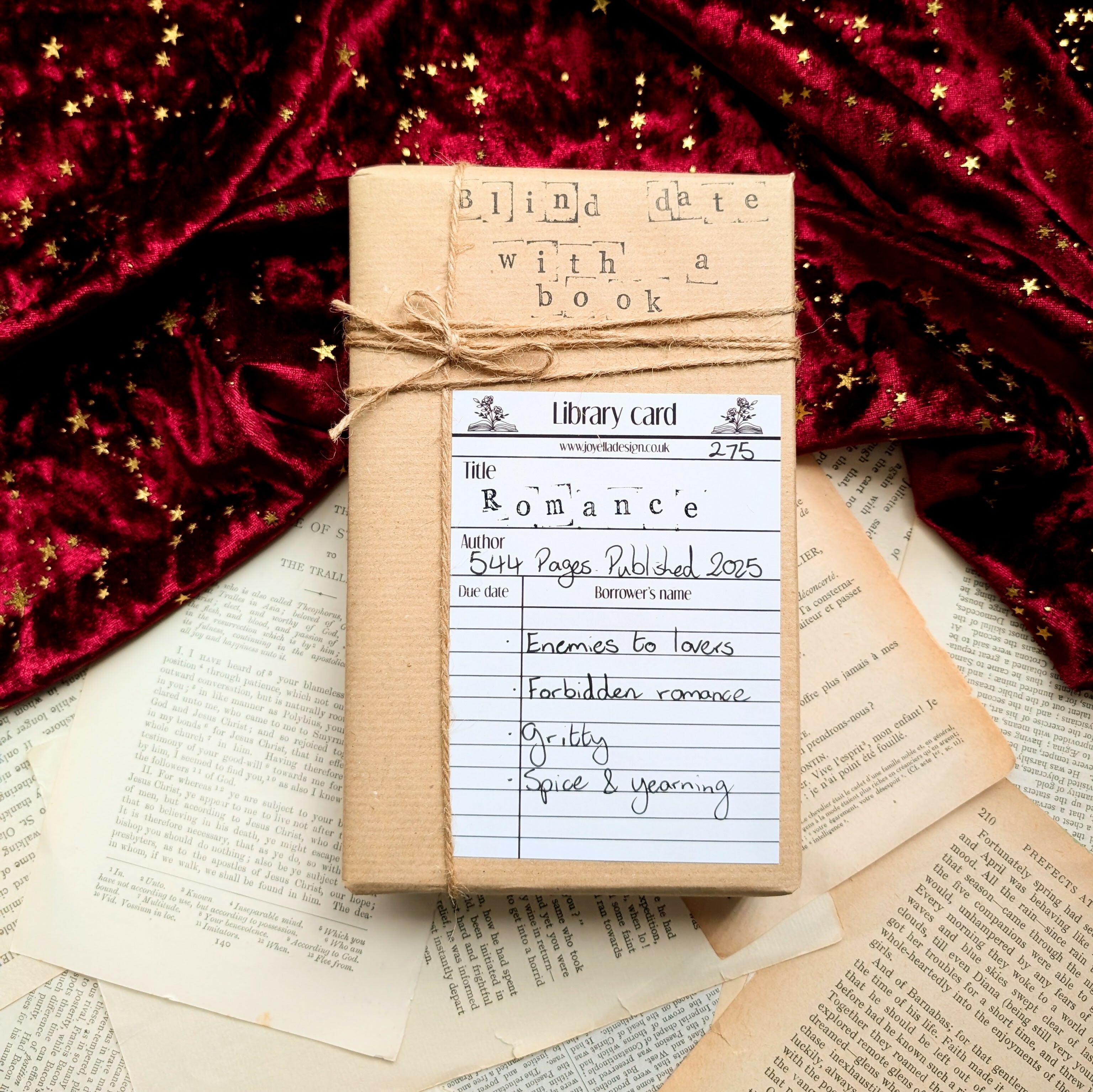 Blind Date with a Book - Romance 275
