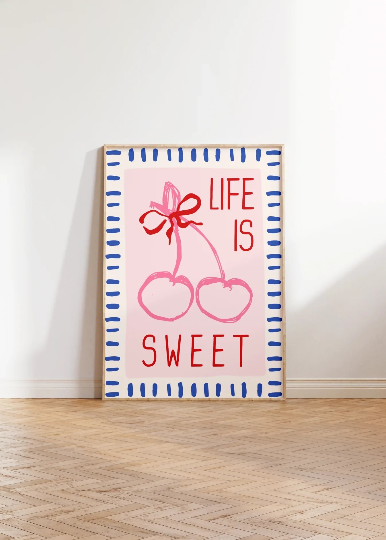 LIFE IS SWEET WALL ART PRINT