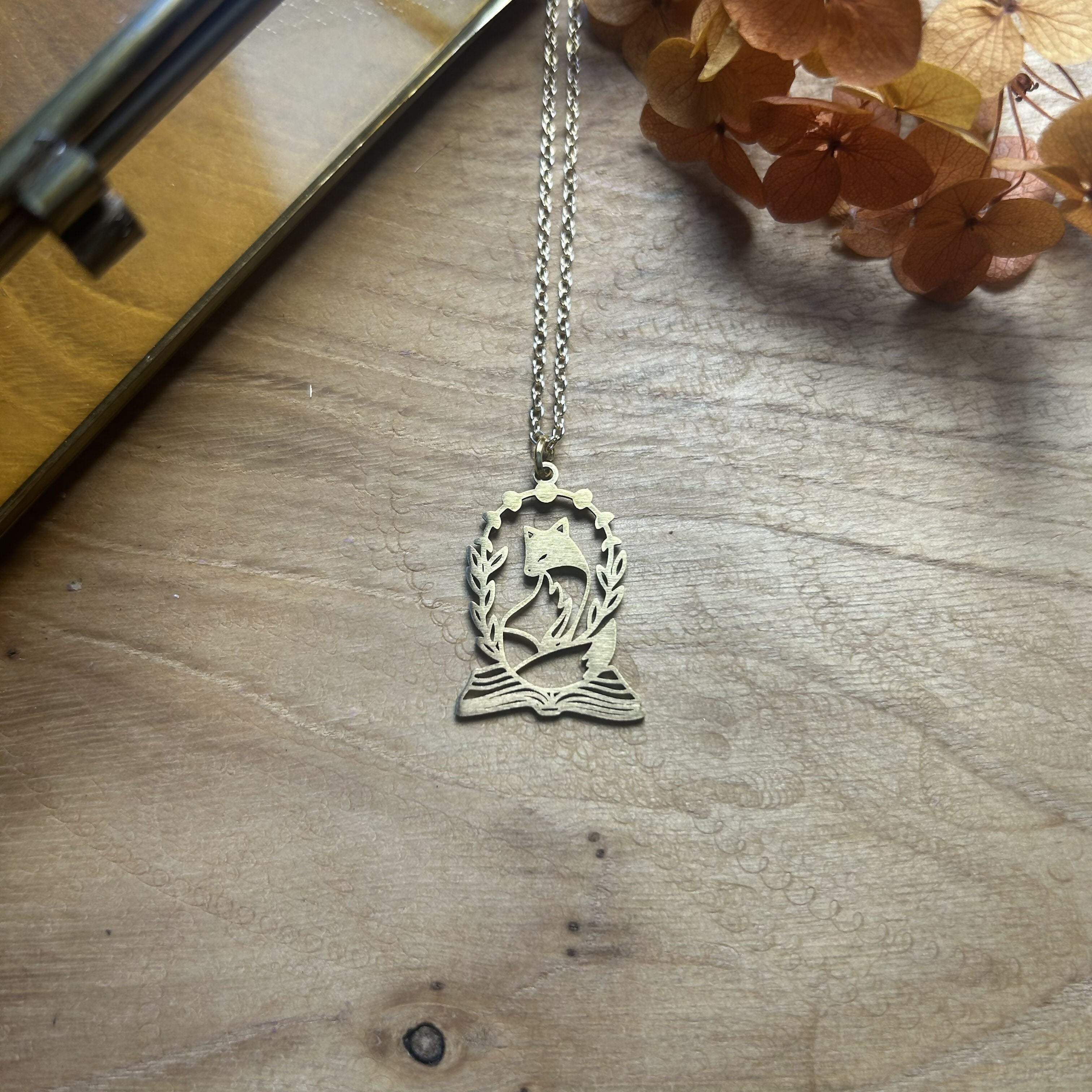 Lovely Fox Necklace