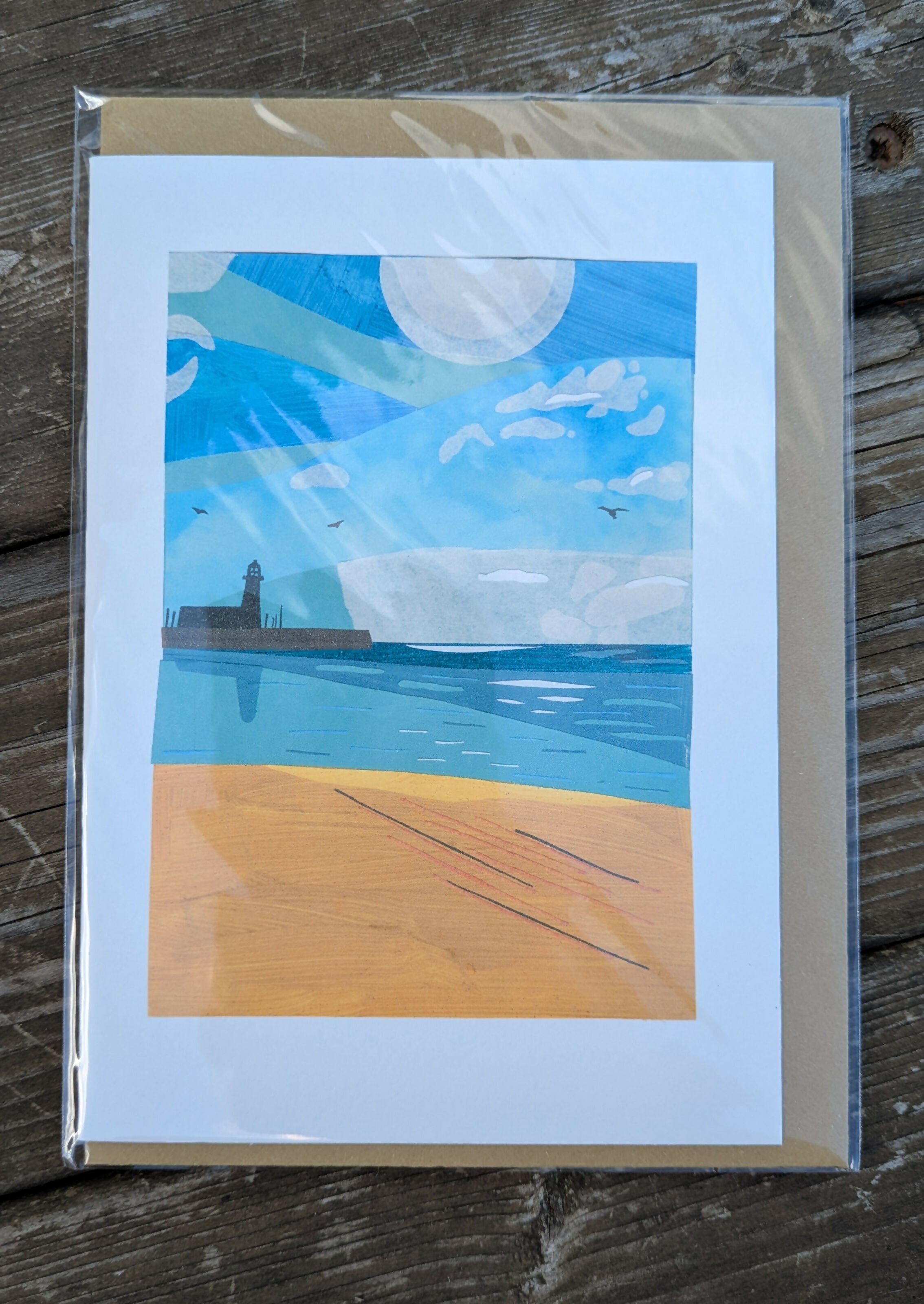 Seaside Greeting Card