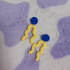 Polymer Clay Squiggle Dangle Earrings