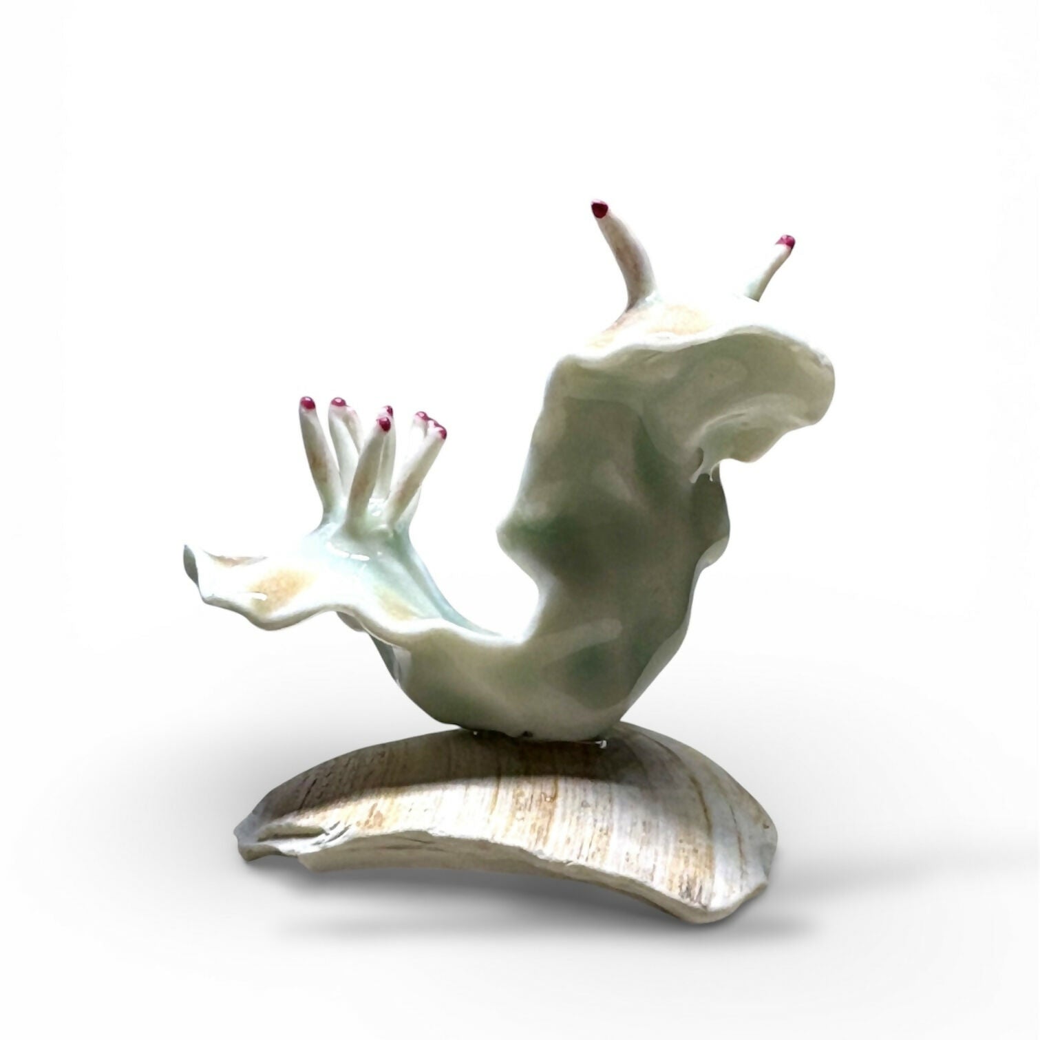 Sea Slug on a Shell Sculpture