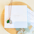 Double Drop Seaglass Necklace