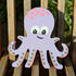 Hand Painted Wooden Octopus
