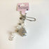 Silver Unicorn Chicken Gacha Trinket Keychain