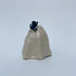 Handmade Ceramic Ghost Ornament With A Blue Butterfly