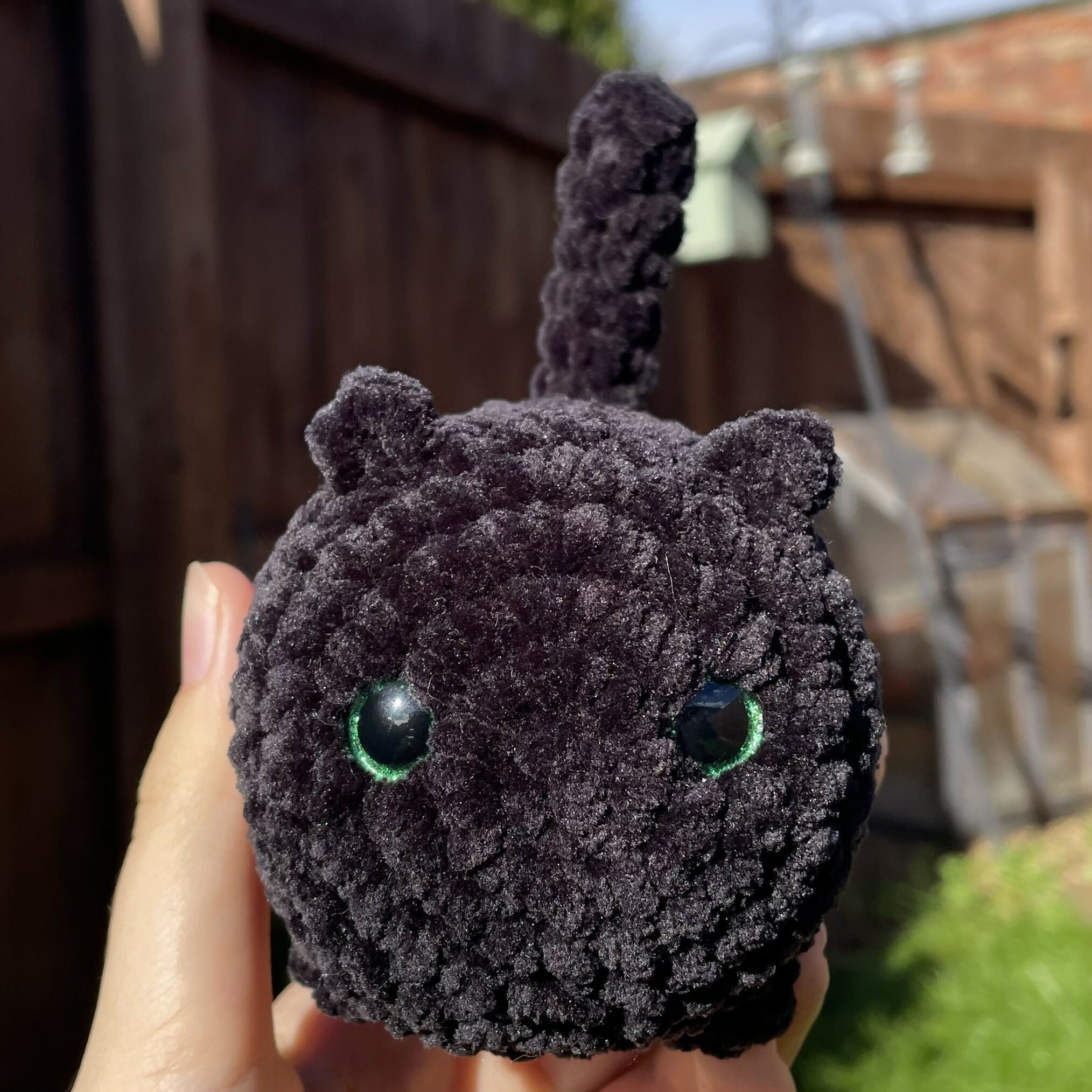 Chubby Crochet Cat