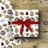 Christmas Cat Wrapping Paper - A2 Sheet