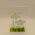 Fused Glass Flower Tealight