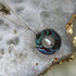 Handmade Sterling Silver Abalone And Fresh Water Pearl Necklace
