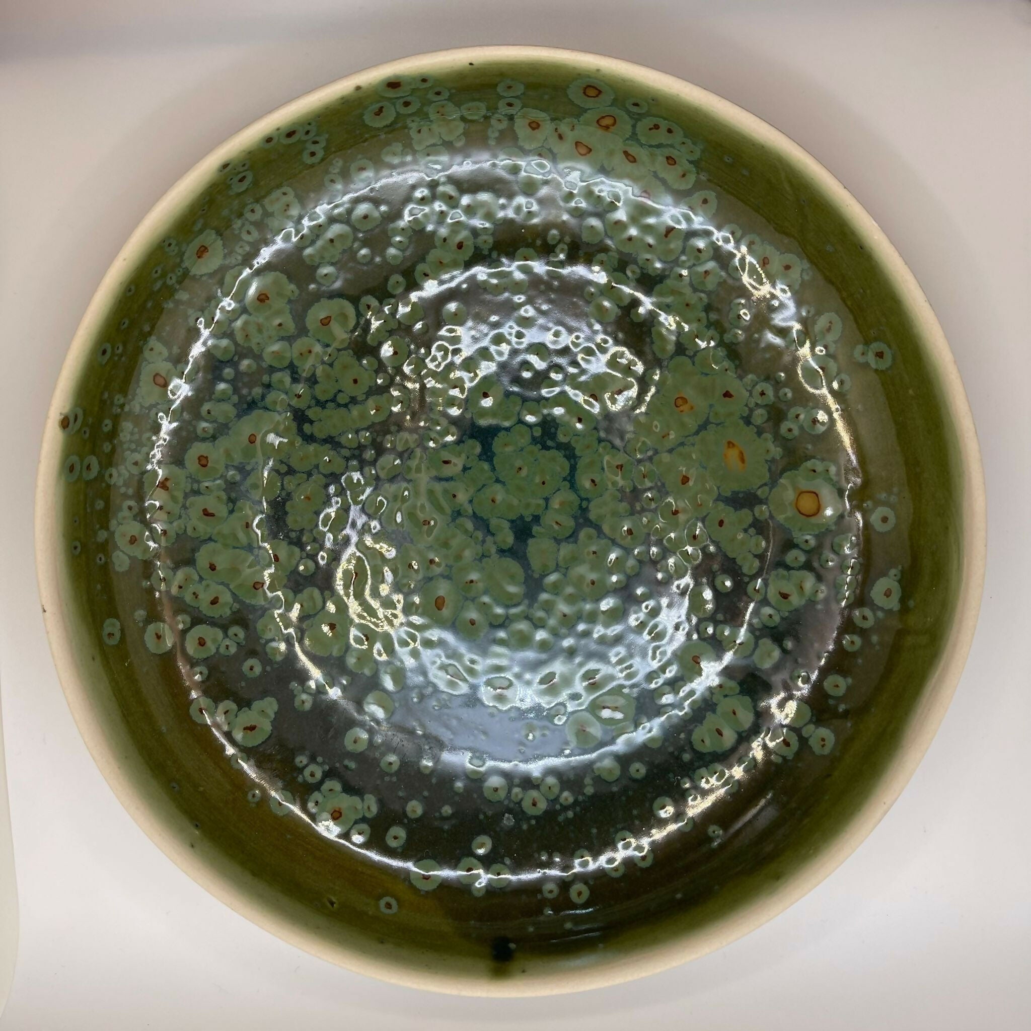 Artistic Green Xlarge Bowl