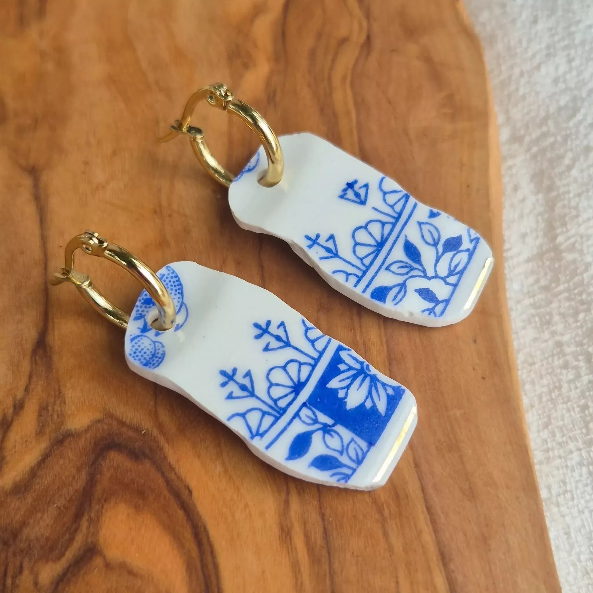 Recycled Ceramic Earring