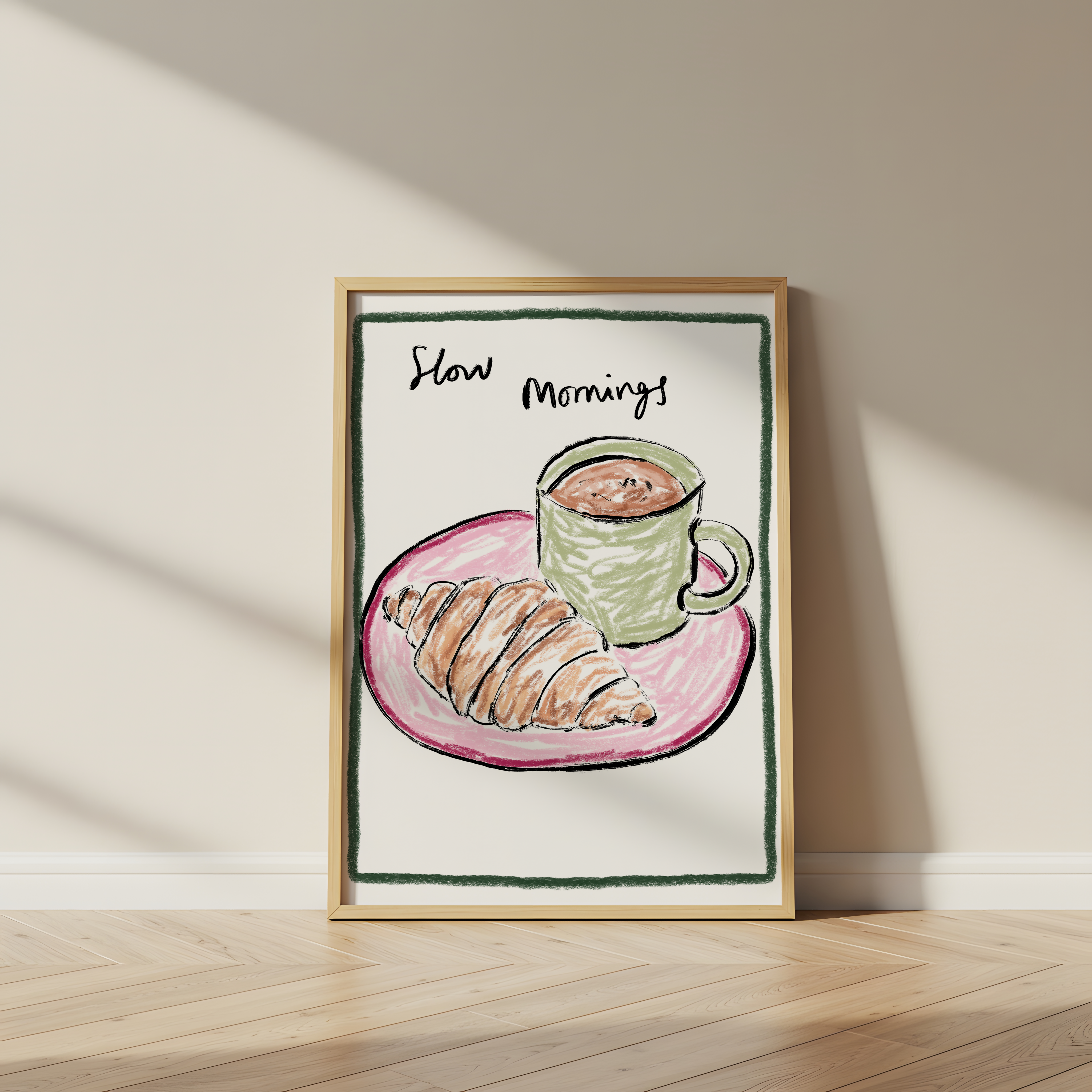 Slow Mornings Print