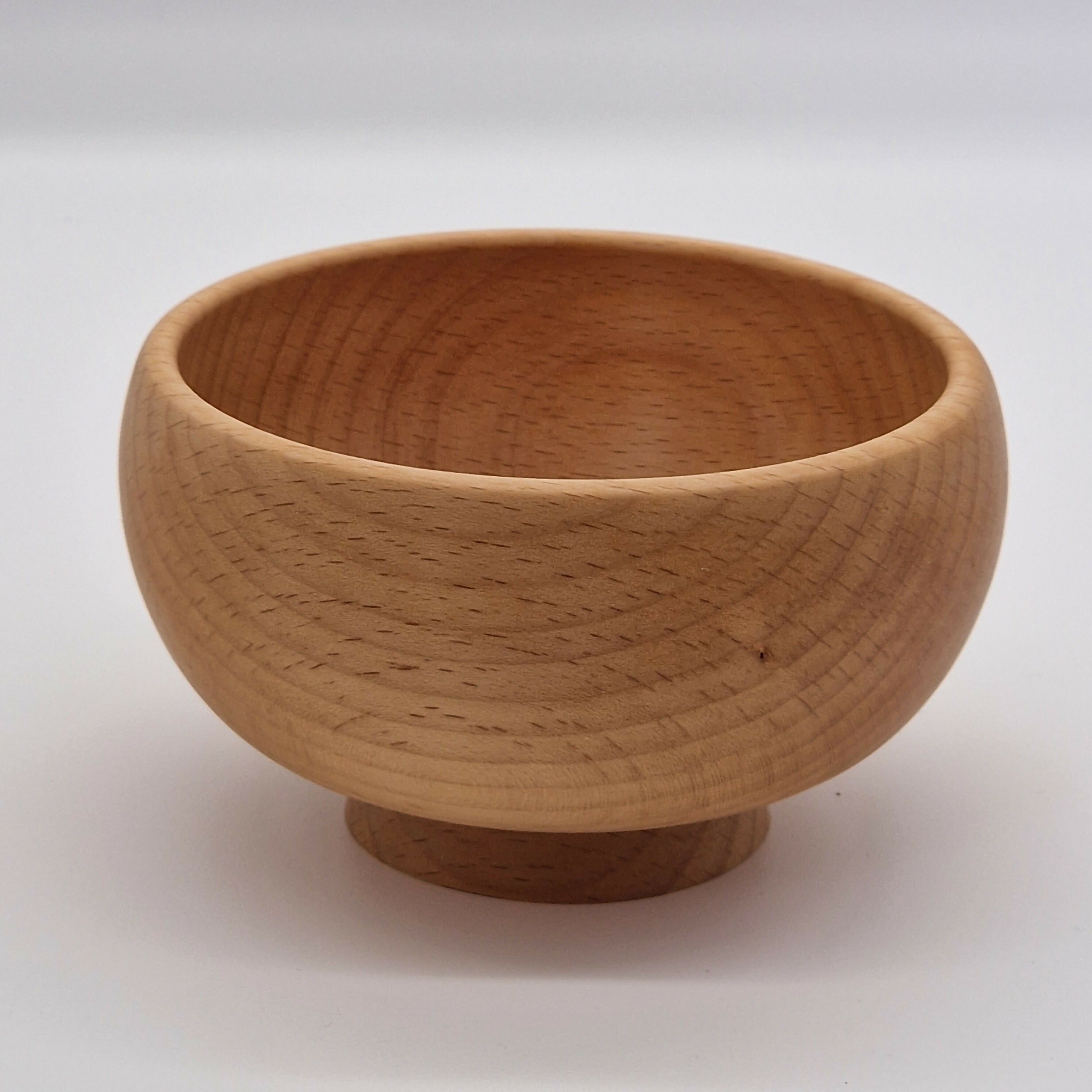 Hand Turned Small Japanese Style Bowl made from Beech Wood
