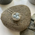 Aquamarine Nest Necklace, Sterling Silver