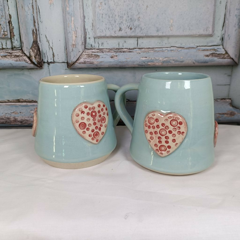 Hand Made Heart Mug