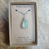 Prehnite Wire Wrapped Pendant