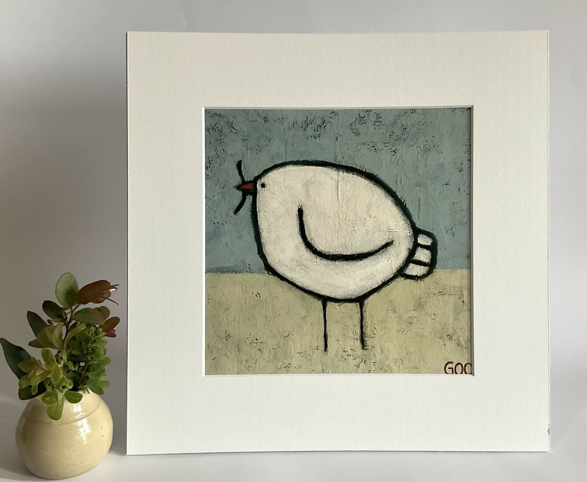 ANIMAL ACRYLIC GICLEE PRINT. YUM YUM RANGE