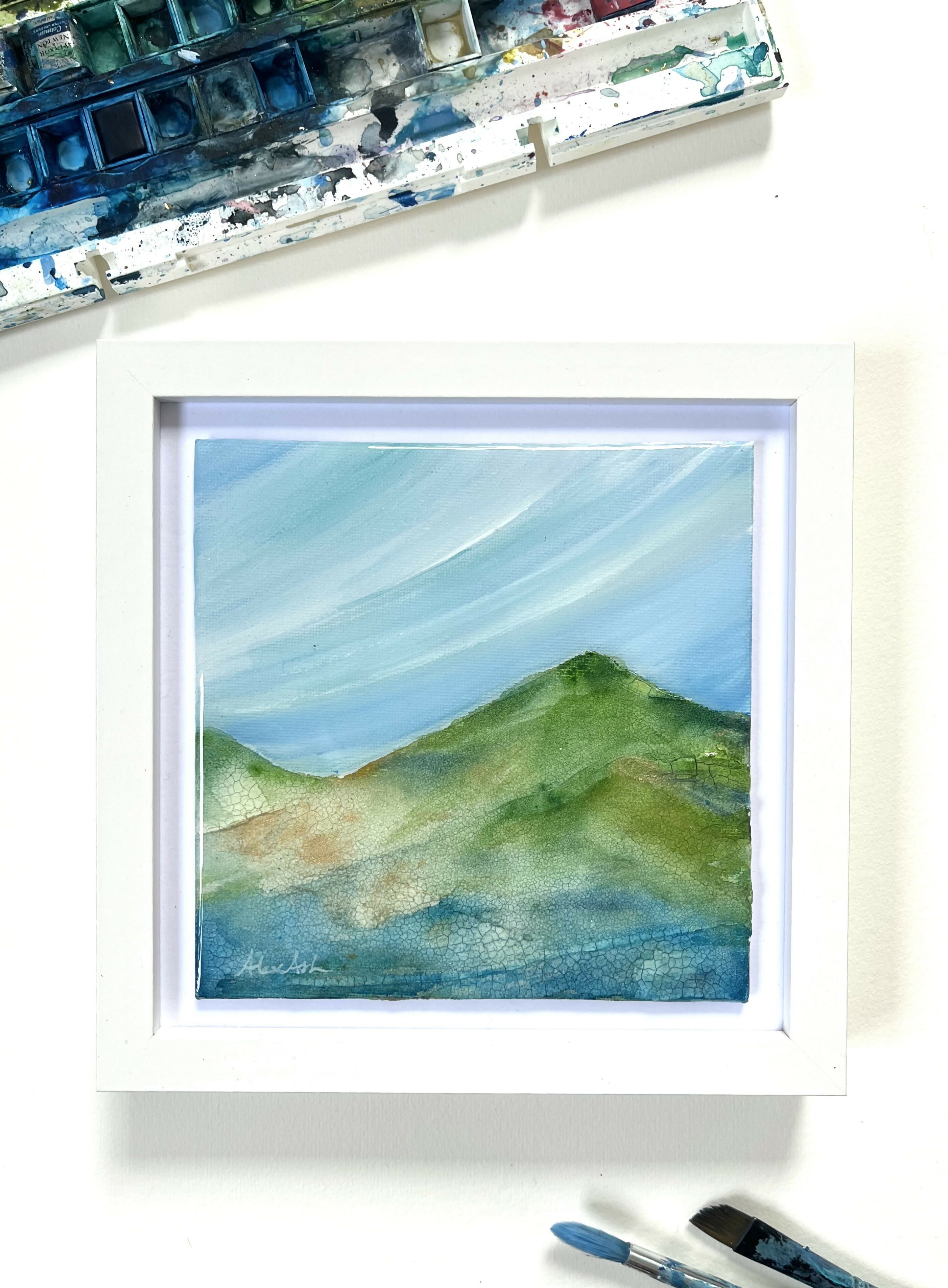 Hiking the Hills- Original Painting