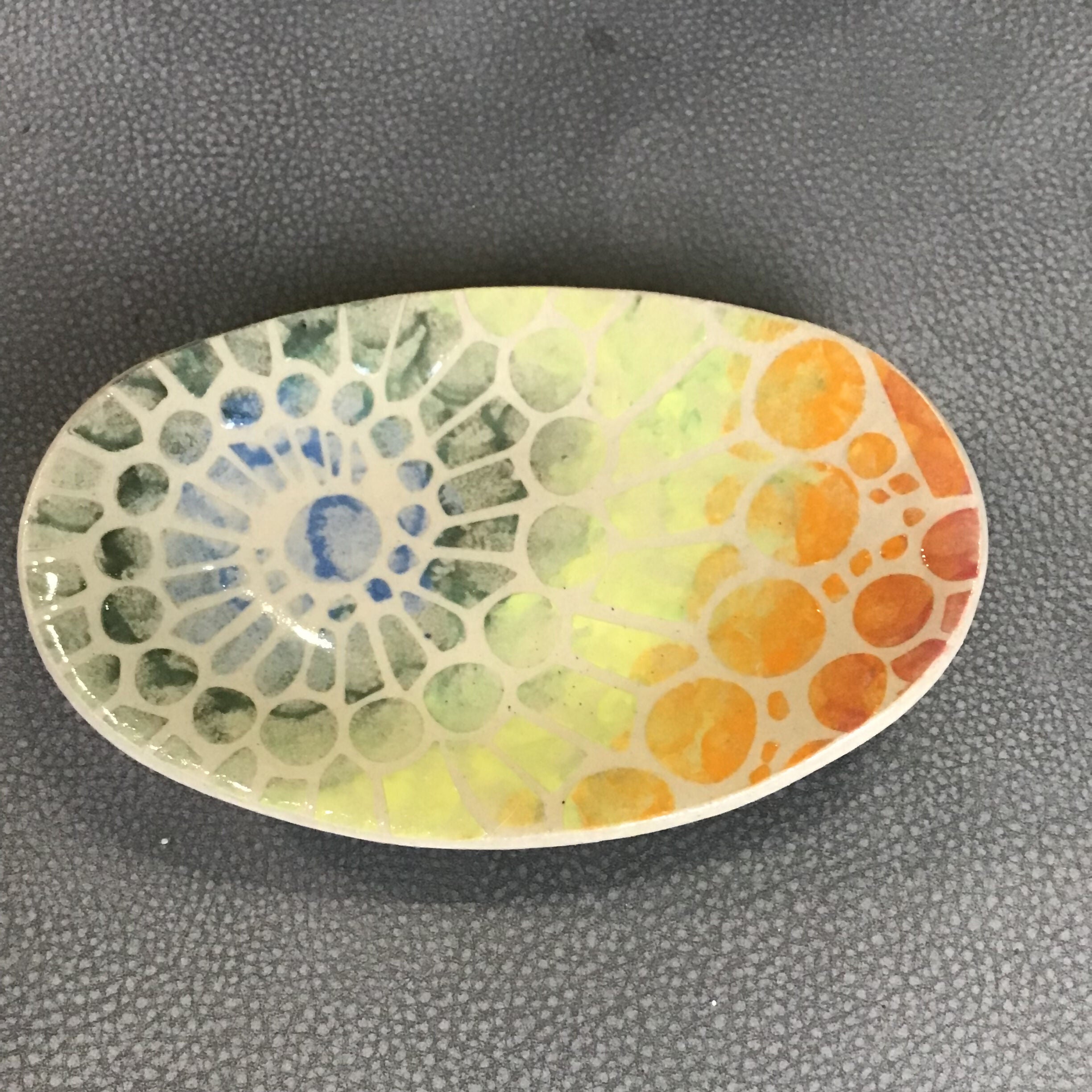 Oval Ceramic Trinket Dish