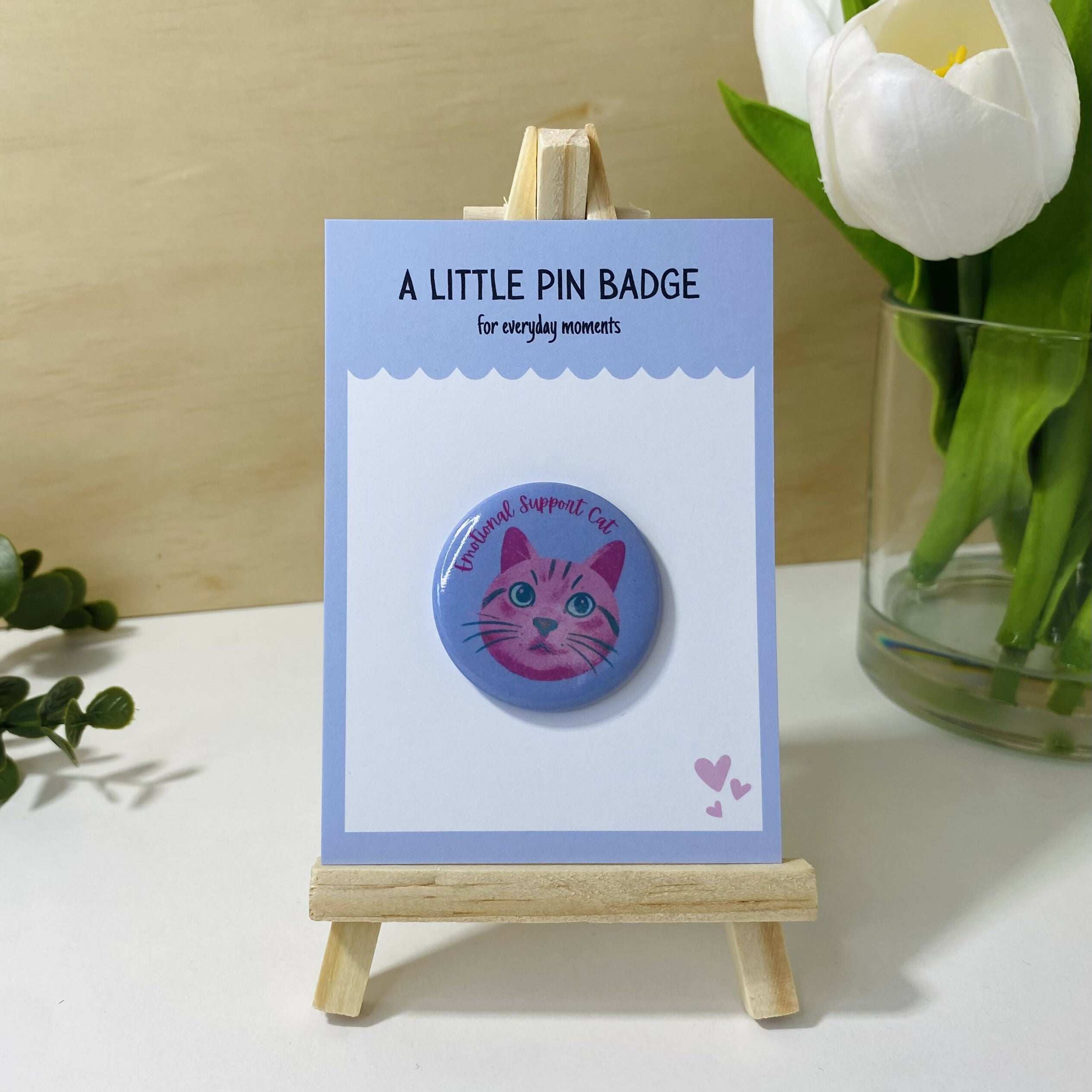 A Little Pin Badge - Alfie The Cat
