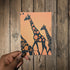 A6 Print- Giraffes