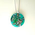 Patterned Fused Glass Pendant