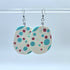 FUN, CONTEMPORARAY RESIN PEBBLE EARRINGS