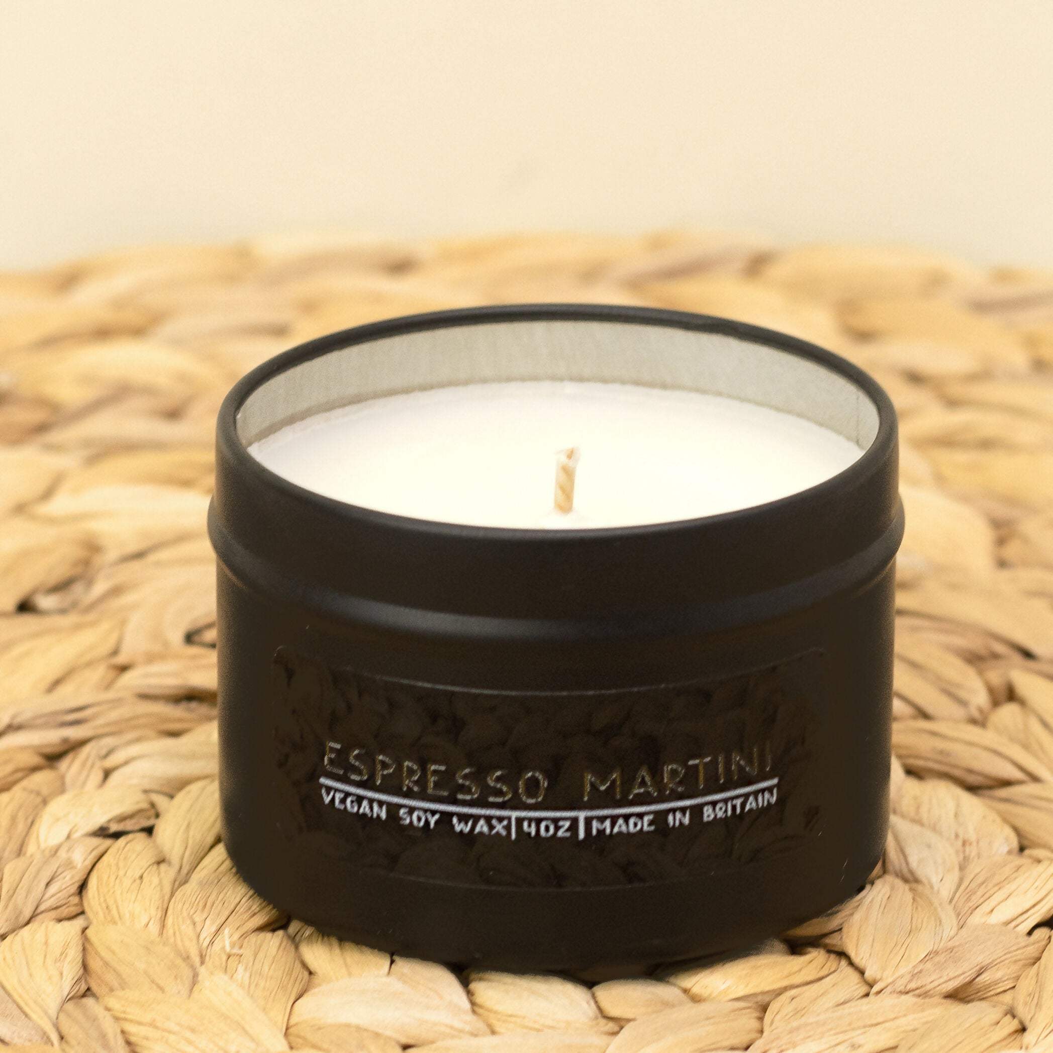 Espresso Martini Soy Wax Mini Tin Candle