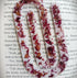 Paperclip Bookmark With Rose Petals