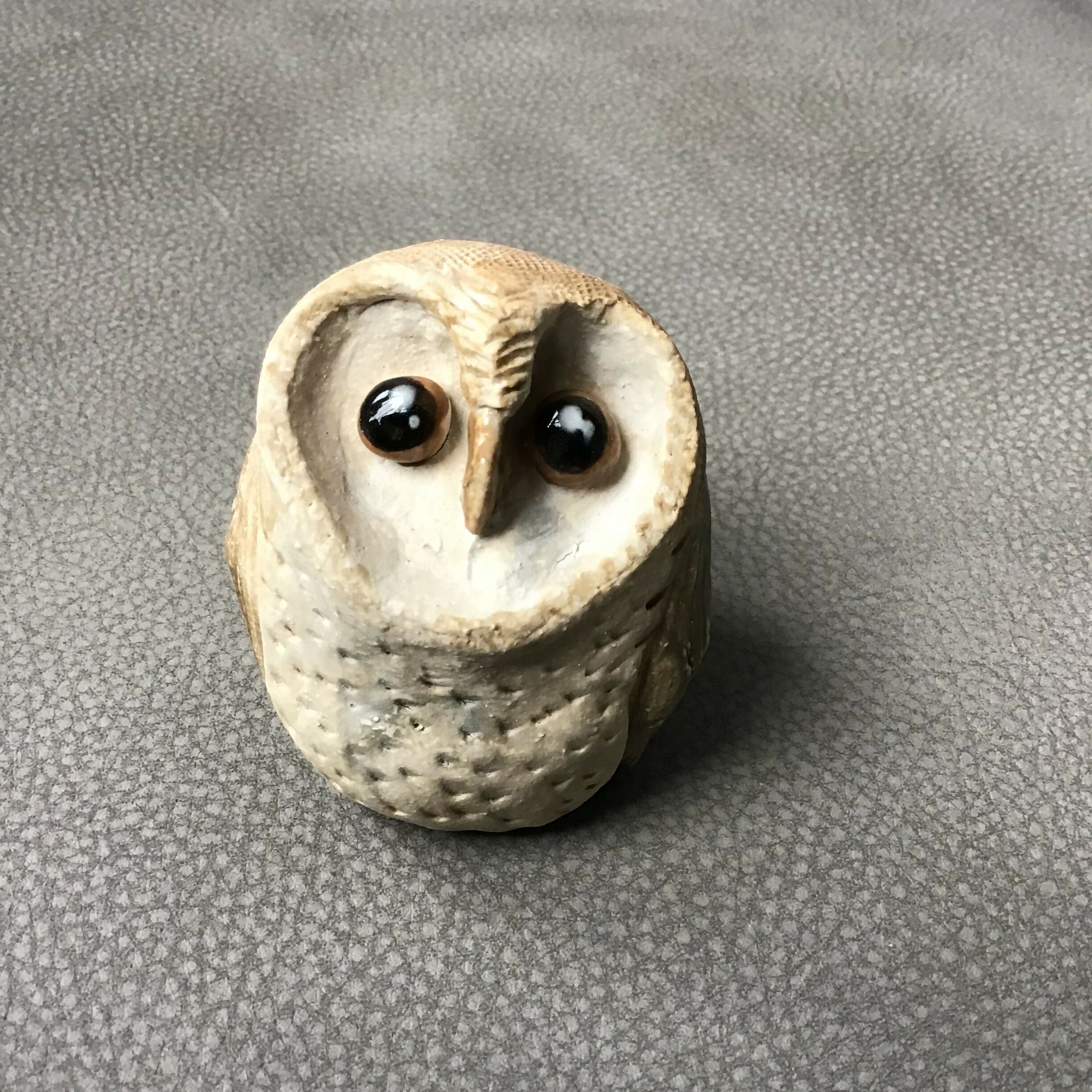 Ceramic Owl Sculpture