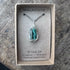 Malachite Wire Wrapped Pendant