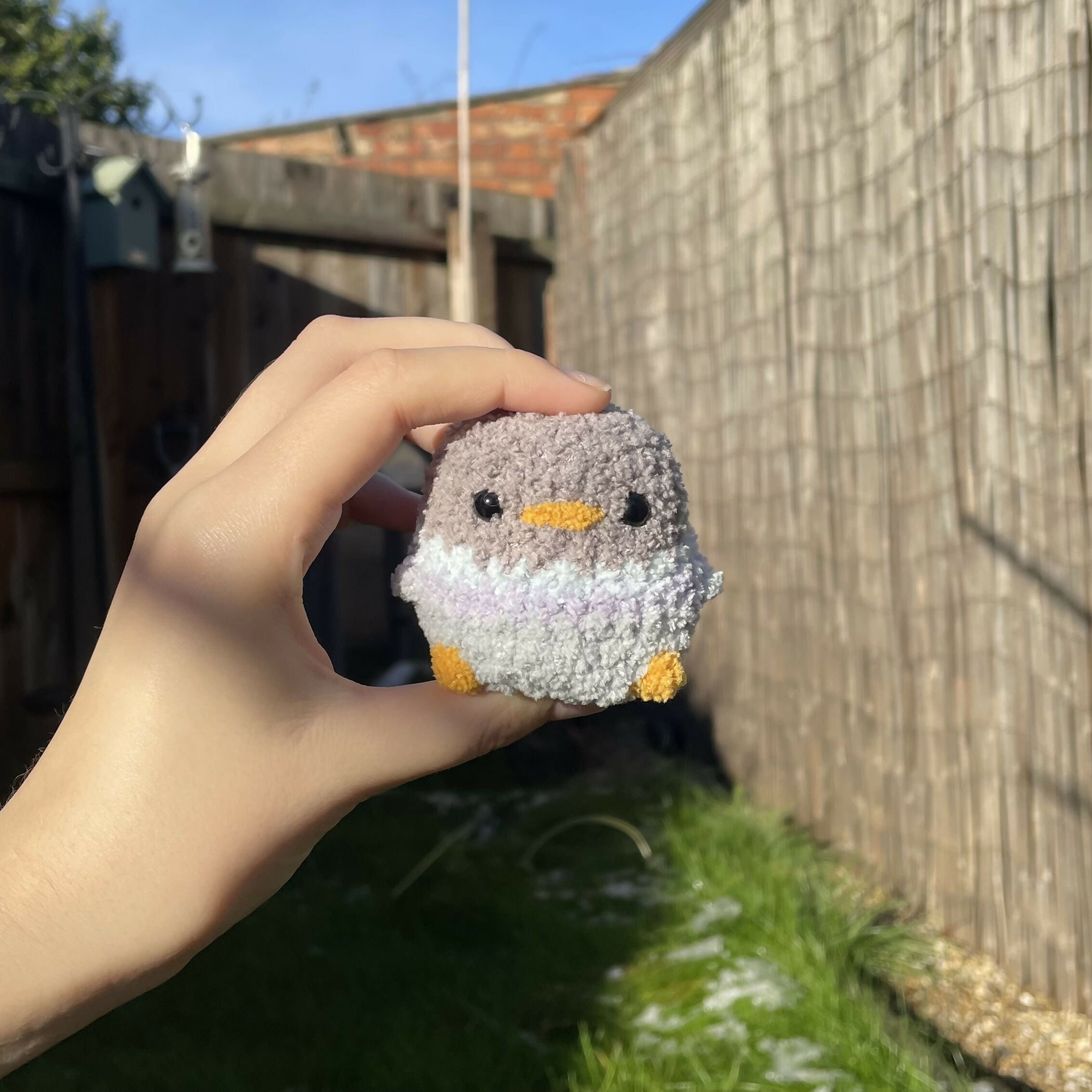 Squishy Crochet Pigeon