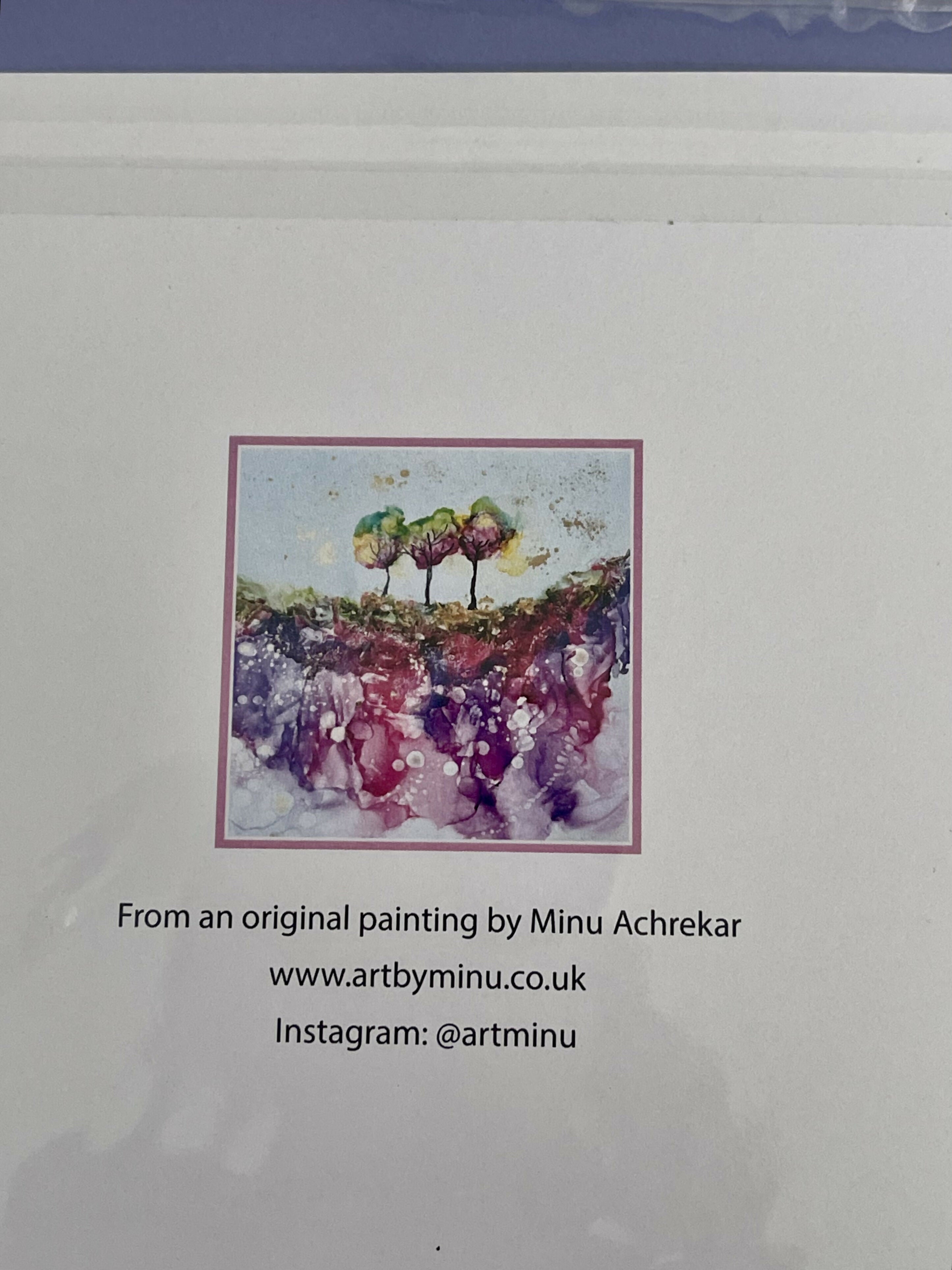 Tree Collection - Square Greeting Cards