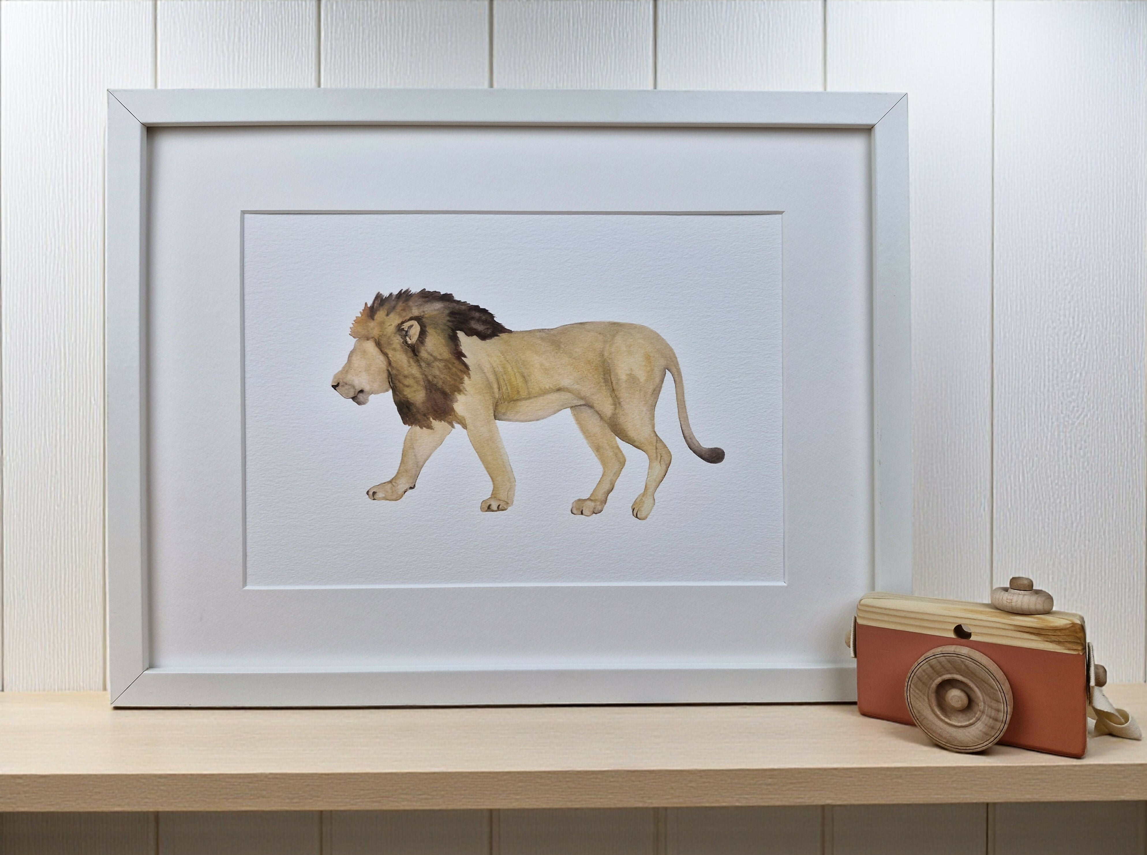 Lion Giclée Print