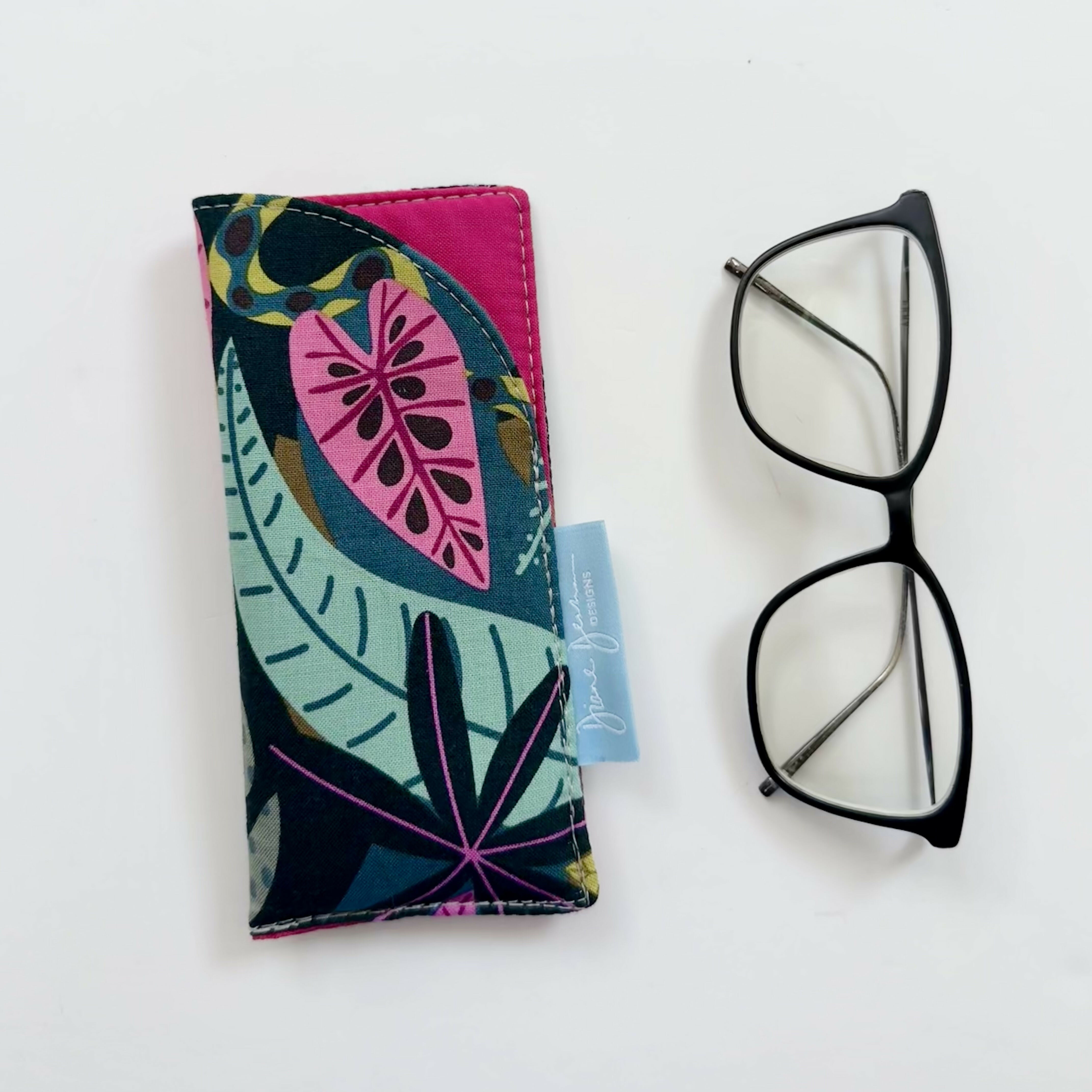 Slip In Glasses Case - Vibrant Tropical