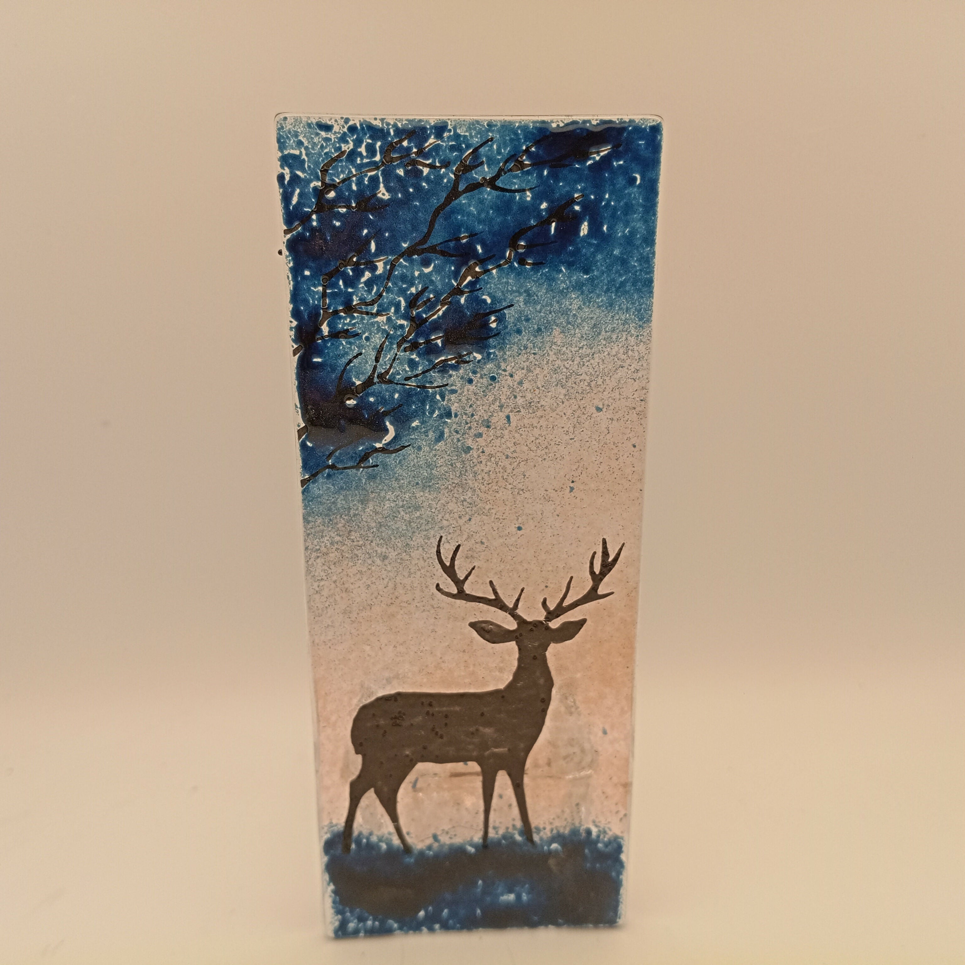 Silhouette Stag Tealight