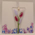 Fused Glass Flower Card